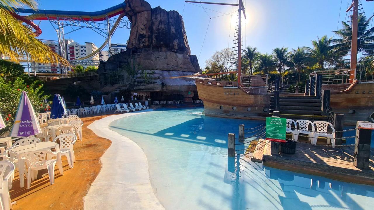 Spazzio Diroma Gratis Entrada Acqua E Splash 公寓 Caldas Novas